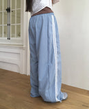 Dodi two-way track banding balloon nylon pants