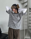 Kinder Multi-Striped Layered Long Sleeve