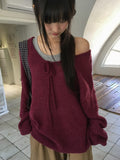Jennin Over Layered Shirring Knit