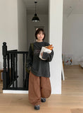 [unisex] Moninki Banding Nylon Wide Pants