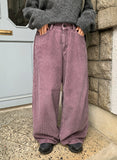 Itchen Bijo Corduroy Color Wide Pants