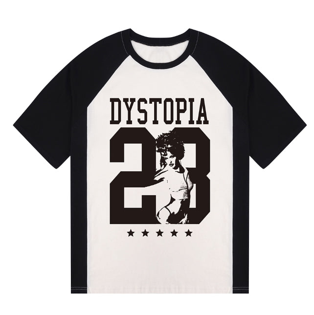 【GRAVER】DYSTOPIA ラグラン半袖T 3COLOR GRAVER(グレーバー) - ディストピアラグラン半袖Tシャツ