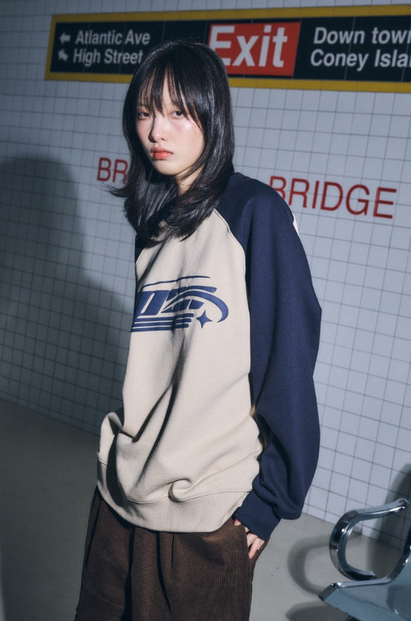 ◆CPGN STUDIO SHOOTING LOGO ラグランスウェット/2色/送料込◆ CPGN STUDIO (コンパーニョ) - シューティングロゴラグラン