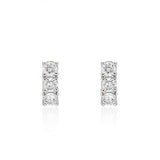 Essence Lab Diamond 14K 3stone Earrings