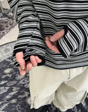 Park Waffle Fingerhole Crop Long Sleeve
