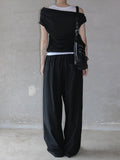 Yuko Drape Layered Tee