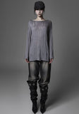Crack loose fit knit