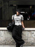 Printing Ringer Short Sleeve T-shirt