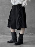 Frill Bermuda Pants