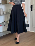 Joanne Flared Long Skirt (belt set)