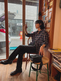 Cheek Black Washing Bootcut Denim