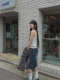 Bree Cutting Ribbed Sleeveless