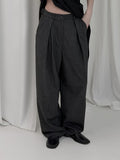 The N Adjust Wool Pintuck Pants