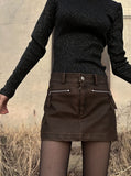 Biker skirt