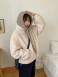 Cuden String Fleece Zip-Up Jacket
