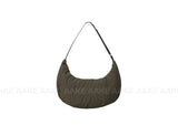 HALF MOON PADDED HOBO BAG