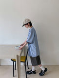 Teles Nylon Banding Cargo Bermuda Pants