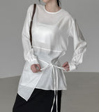 Yunseul Layered Wrap Blouse