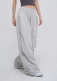 Front pocket balloon nylon pants