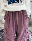 Roun Pigment Corduroy Cargo Pants