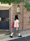 Jutti Dot Ribbon Frill Blouse