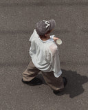 Robed Quad Pocket Wide Cotton Pants