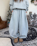 Sien Brushed Pintuck Balloon Pants