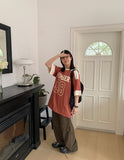 Petty Color Matching Over Short Sleeve Tee