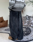 Nell Brush Corduroy Banding Balloon Pants