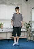 Cat Stripe Ringer Tee
