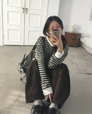 Hibun Wide Long Cotton Pants