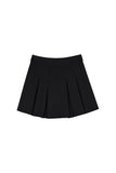 Deron pleated short skirt