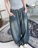 Decided Airtex Balloon Denim Pants