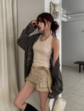Radi Cotton Loose Fit Check Shirt