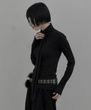 Leel brushed scarf polar tee