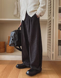Boyles Wool St Wide Slacks