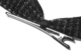 TWEED RIBBON HAIR PIN