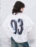 93 V-Neck Mesh Jersey Long Sleeve