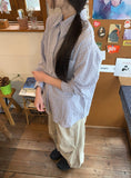 Hamiri Basic Pocket Check Long Sleeve Shirt