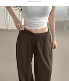 Wide ver. Fold Folding Mesh Fabric Banding Mega Wide Pants