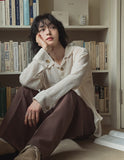 Orz Crochet Over Shirt