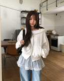 Kathy See-Through Frill Skirt