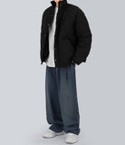 Fleece High Neck Padding