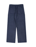 Burnett non-fade raw denim pants