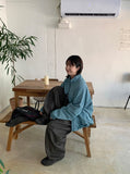 [unisex] Nekoda Two-Way String Color Wind Jumper