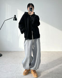 Hella Overfit Hooded Button Jacket