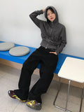 DEEP POCKET HOOD ZIP-UP