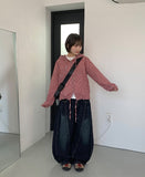 Kososo Check Hood Crop Shirt