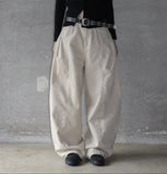 Rats Cut Cotton Balloon Pants
