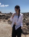 [A/M] Healing Basic Slim Fit Summer Shirt